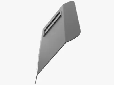 Riot Shield 3D model buy