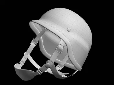 3D Model Military Helmet - Tactical Combat Gear 3D model