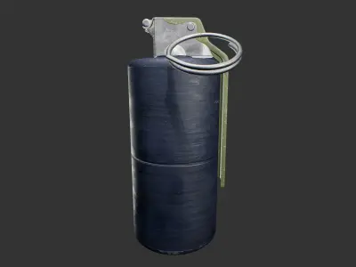 Mk3 Concussion Grenade Low-poly 3D model