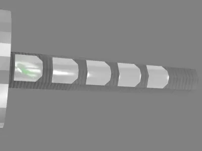 alternative sci-fi falchion  3D model