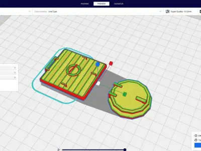 Manhole Deck ship 3D print model