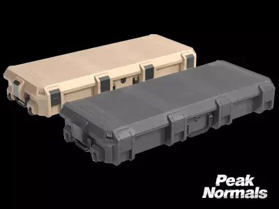 V730 Vault Tactical Rifle Case Low-poly 3D model
