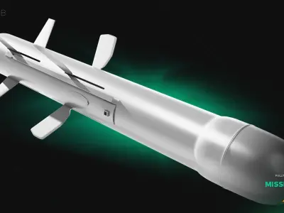 Missile MMP 3D model