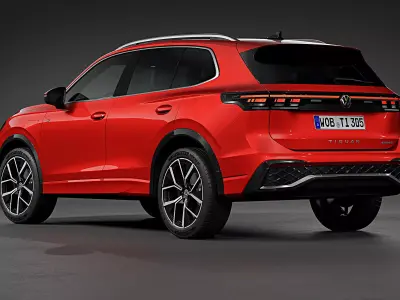 2024 Volkswagen Tiguan Hybrid 3D model