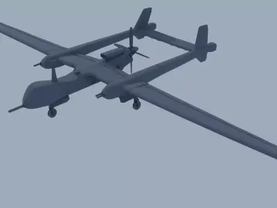 IDF Eitan UAV 3D print model