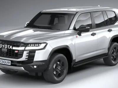Toyota Land Cruiser GR-Sport 2022 3D model buy