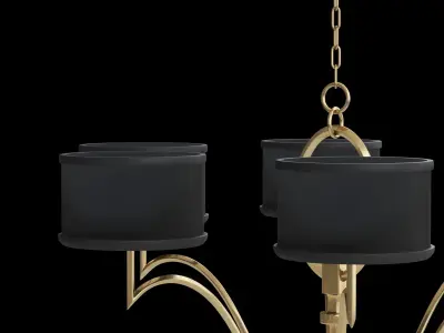 ALLEGRETTO 39 ROUND CHANDELIER 3D model