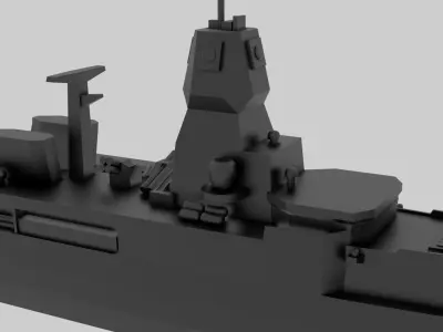 FGS Sachsen - Model for small scale printing 3D print model