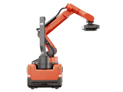  Industrial Warehouse Robot -4-Axis Palletizing Robotic Arm 3D model