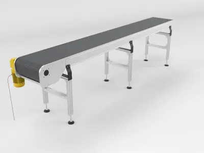 Conveyor Belt for Factory Fixed Dimention 3D model