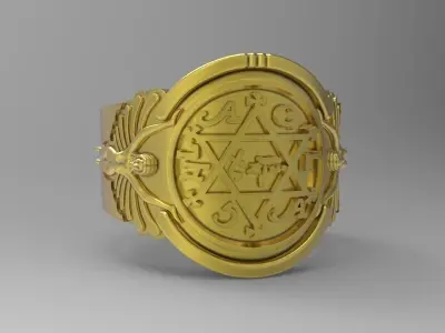 Ring of Solomon 3D print model