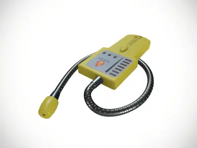 Portable Gas Detector 3D model
