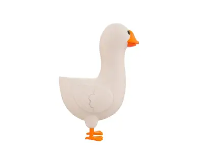 Character162 Goose 3D model