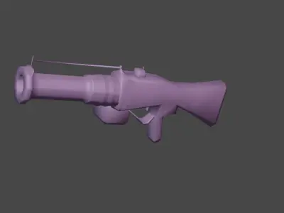 Junkyard-Weapon Pack - 3D Game-ready assets Low-poly 3D model