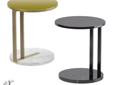 Meridiani Ralf Low Table Low-poly 3D model