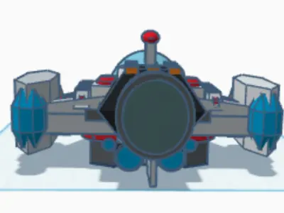 fight and fight BOMBER 3D model