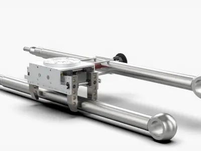 Heavy Duty Gripper Robotic Gripper Free 3D model