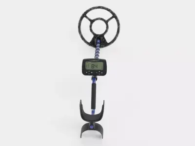 Metal Detector - Used and Scratched Ground Scanner 3D model