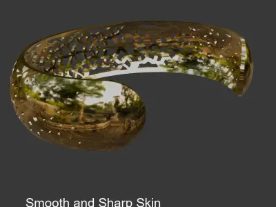 Bangle 015 3D print model