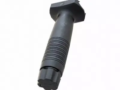 Vertical Foregrip Low-poly 3D model