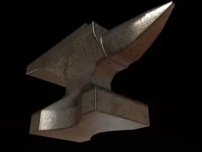 Anvil - PBR Game Ready Low-poly 3D model