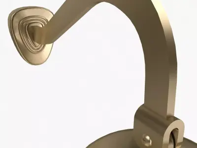 Ship Bell Low-poly 3D model