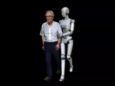 Intelligent machine servant 3D model