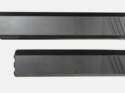 SilencerCo Osprey 2 Handgun Suppressor Low-poly 3D model