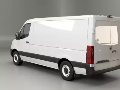 Mercedes-Benz Sprinter Panel Van Low Roof 3D model