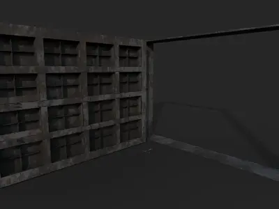 Hermetic Gate Low-poly 3D model