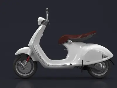 Vespa 946 White 3D model