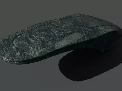 UNMA-1 - Futuristic Sci-Fi Artifact - FREE Sample - Sub-D Ready Free 3D model