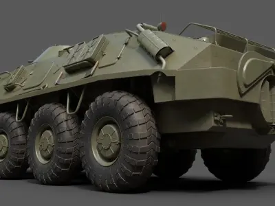 APC BTR-60 3D model