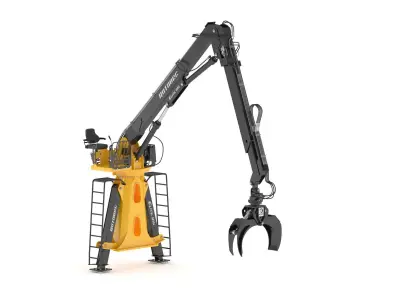 Rotobec Elite 915 Grapple Loader 02 3D model