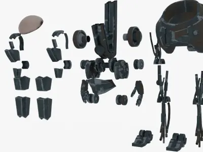 Robot  3D model shop