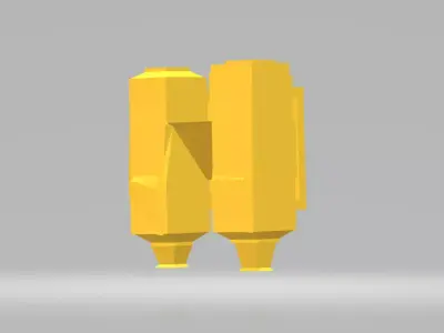 jetpack for unreal engine 4 or unity  Free low-poly 3D model