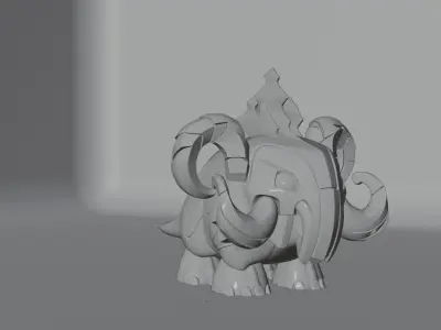 Flammoth 3D print model