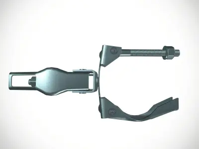 scaffolding lock 3D model