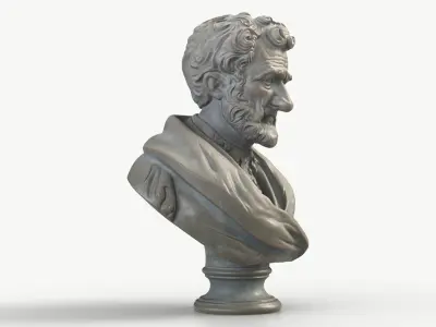 Classical Bust 004 3D model