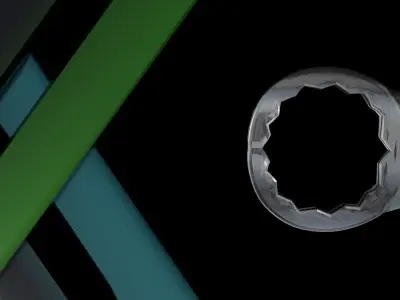 Cool Looking Wrench 3D model