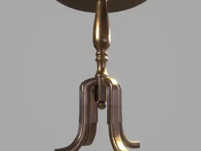 Vintage Table 3D model purchase