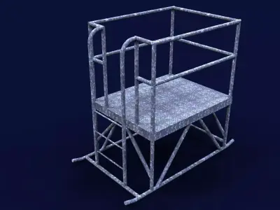 Portable access platform Free 3D model