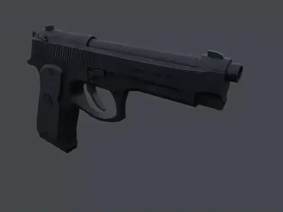 Pamas G1 Low-poly 3D model