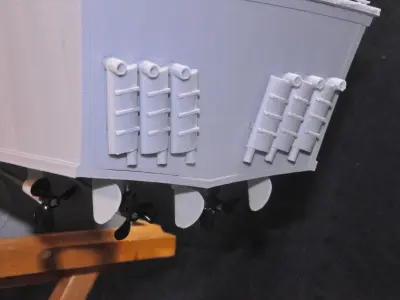 1 20 PT 109  RC Model Boat 3D print model