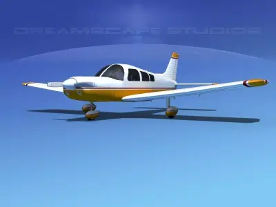 Piper PA-28 V03 3D model
