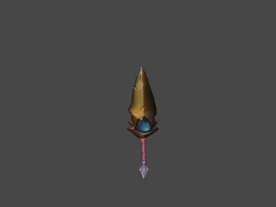 Zeloeman Sword A 25 Low-poly 3D model