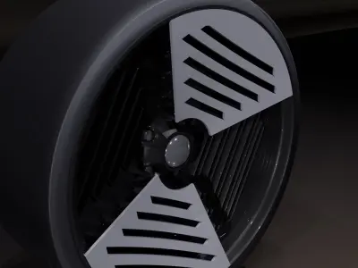C4S wheel 3D model
