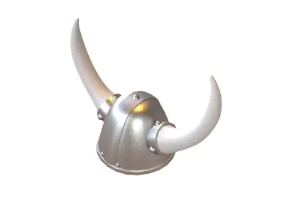 Viking Hat V1 007 Low-poly 3D model