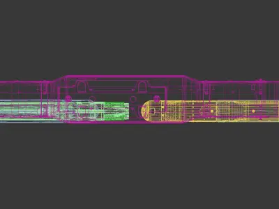 SDB GBU-39 GBU-53 3D model