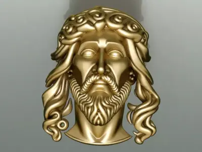Jesus 3 3D print model